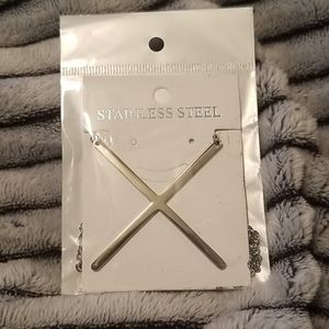 Initial Necklace "X"